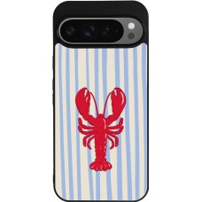 Google Pixel 9 Pro XL Case Hülle - Silikon schwarz Red lobster 2026