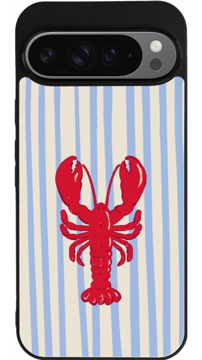 Google Pixel 9 Pro XL Case Hülle - Silikon schwarz Red lobster 2026