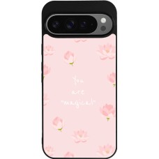 Coque Google Pixel 9 Pro XL - Silicone rigide noir Mom 2023 your are magical