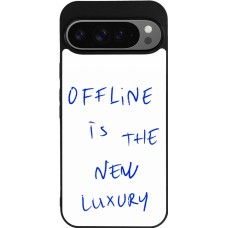 Coque Google Pixel 9 Pro XL - Silicone rigide noir Offline is the new luxury
