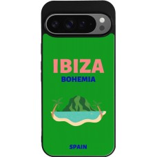 Google Pixel 9 Pro XL Case Hülle - Silikon schwarz Pop Summer Destination Ibiza
