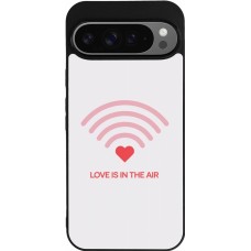Coque Google Pixel 9 Pro XL - Silicone rigide noir Saint Valentines Day 26 Love is in the air