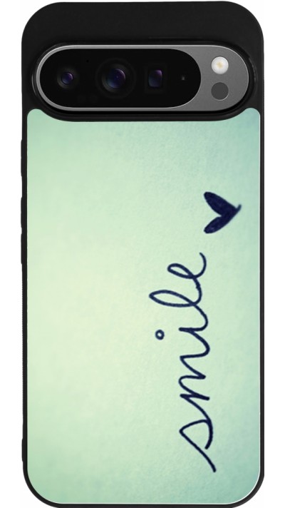 Coque Google Pixel 9 Pro XL - Silicone rigide noir Smile