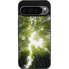 Google Pixel 9 Pro XL Case Hülle - Silikon schwarz Spring 23 forest blue sky
