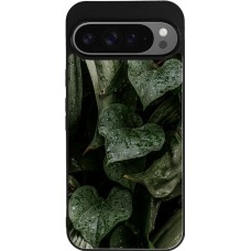 Google Pixel 9 Pro XL Case Hülle - Silikon schwarz Spring 23 fresh plants
