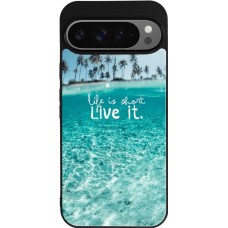 Coque Google Pixel 9 Pro XL - Silicone rigide noir Summer 18 24