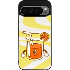 Google Pixel 9 Pro XL Case Hülle - Silikon schwarz Summer drink 2026