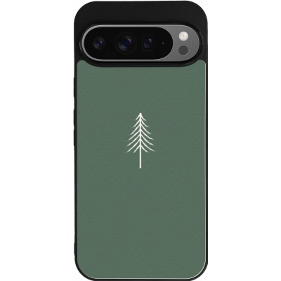 Google Pixel 9 Pro XL Case Hülle - Silikon schwarz Christmas 22 minimalist tree