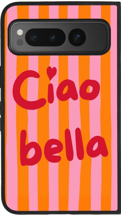 Google Pixel Fold Case Hülle - Silikon schwarz Bye Bella 2026