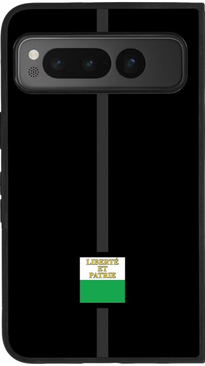Google Pixel Fold Case Hülle - Silikon schwarz Kanton VD schwarz