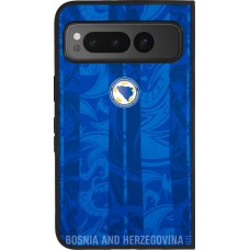 Google Pixel Fold Case Hülle - Silikon schwarz Bosnien und Herzegowina 2026 personalisierbares Fussballtrikot