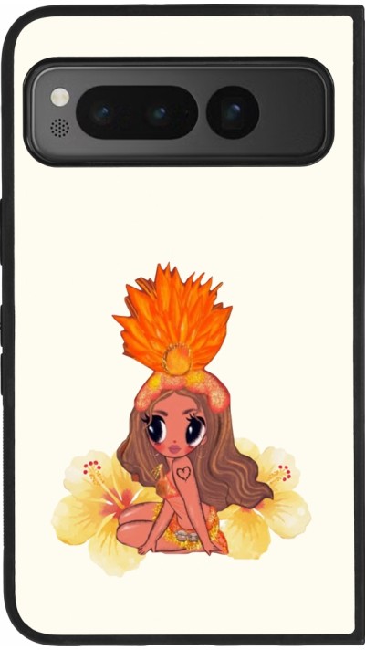 Google Pixel Fold Case Hülle - Silikon schwarz Karol G Tropicoqueta
