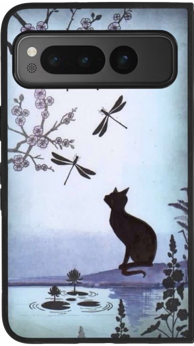 Coque Google Pixel Fold - Silicone rigide noir Spring 19 12