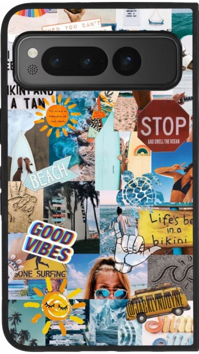 Coque Google Pixel Fold - Silicone rigide noir Summer 2021 15