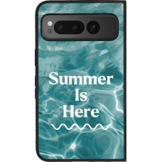 Google Pixel Fold Case Hülle - Silikon schwarz Summer 2025 Summer is here