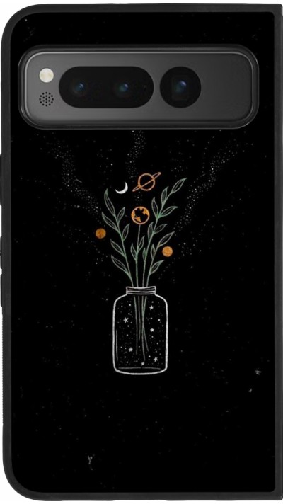 Coque Google Pixel Fold - Silicone rigide noir Vase black