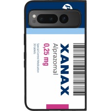 Coque Google Pixel Fold - Silicone rigide noir Xanax Alprazolam 2025