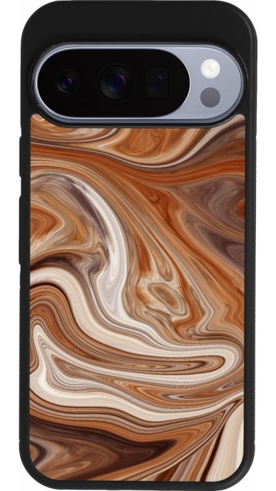 Coque Google Pixel 10 / Pixel 10 Pro - Silicone rigide noir Autumn 2024 marbe