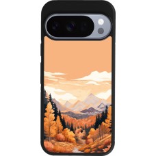 Coque Google Pixel 10 / Pixel 10 Pro - Silicone rigide noir Autumn 25 Mountains