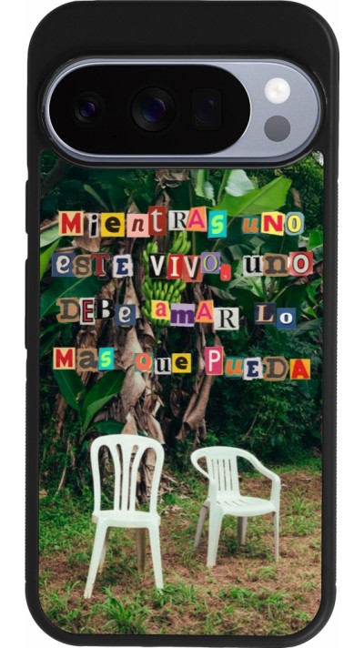 Coque Google Pixel 10 / Pixel 10 Pro - Silicone rigide noir Chairs DTMF