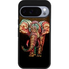 Coque Google Pixel 10 / Pixel 10 Pro - Silicone rigide noir Elephant 02