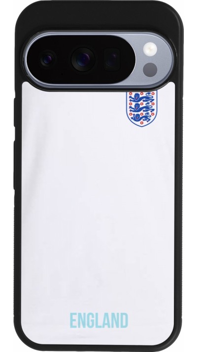 Google Pixel 10 / Pixel 10 Pro Case Hülle - Silikon schwarz England 2022 personalisierbares Fußballtrikot