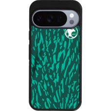 Google Pixel 10 / Pixel 10 Pro Case Hülle - Silikon schwarz Saudi-Arabien 2022 personalisierbares Fussballtrikot