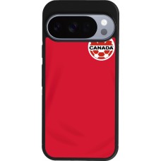 Google Pixel 10 / Pixel 10 Pro Case Hülle - Silikon schwarz Kanada 2022 personalisierbares Fussballtrikot