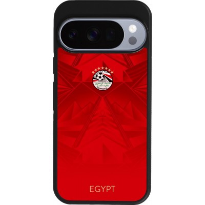 Google Pixel 10 / Pixel 10 Pro Case Hülle - Silikon schwarz Ägypten 2026 personalisierbares Fussballtrikot