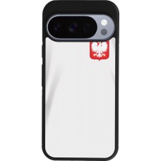 Google Pixel 10 / Pixel 10 Pro Case Hülle - Silikon schwarz Polen 2022 personalisierbares Fussballtrikot