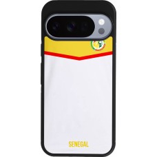 Google Pixel 10 / Pixel 10 Pro Case Hülle - Silikon schwarz Senegal 2022 personalisierbares Fußballtrikot