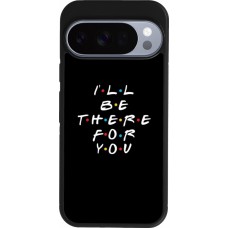 Google Pixel 10 / Pixel 10 Pro Case Hülle - Silikon schwarz Friends Be there for you