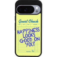 Coque Google Pixel 10 / Pixel 10 Pro - Silicone rigide noir Guest check 2026