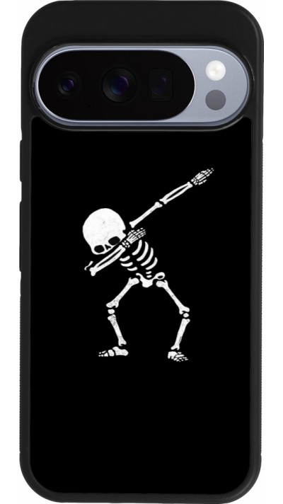 Google Pixel 10 / Pixel 10 Pro Case Hülle - Silikon schwarz Halloween 19 09