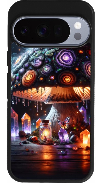Google Pixel 10 / Pixel 10 Pro Case Hülle - Silikon schwarz Halloween Zaubertrank Magie