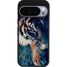 Coque Google Pixel 10 / Pixel 10 Pro - Silicone rigide noir Incredible Lion