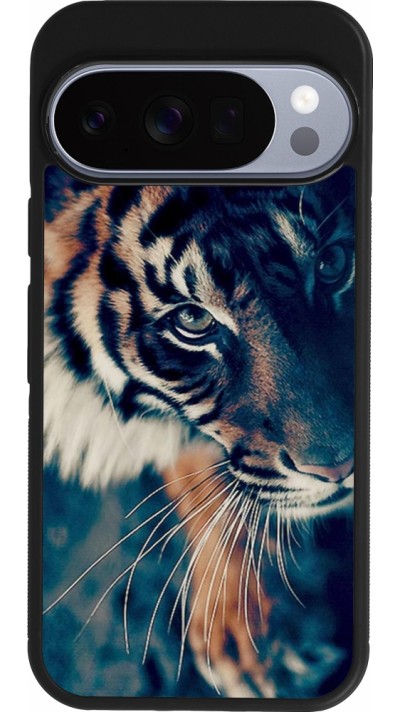 Google Pixel 10 / Pixel 10 Pro Case Hülle - Silikon schwarz Incredible Lion