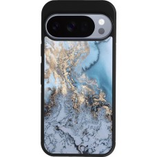 Coque Google Pixel 10 / Pixel 10 Pro - Silicone rigide noir Marble 04