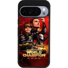 Google Pixel 10 / Pixel 10 Pro Case Hülle - Silikon schwarz Max Verstappen Champion 2023