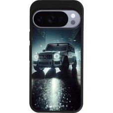 Google Pixel 10 / Pixel 10 Pro Case Hülle - Silikon schwarz Mercedes G AMG Nacht