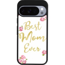 Google Pixel 10 / Pixel 10 Pro Case Hülle - Silikon schwarz Mom 2024 best Mom ever