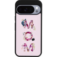 Google Pixel 10 / Pixel 10 Pro Case Hülle - Silikon schwarz Mom 2024 girly mom