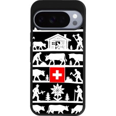 Google Pixel 10 / Pixel 10 Pro Case Hülle - Silikon schwarz Poya Schweiz 1 schwarz