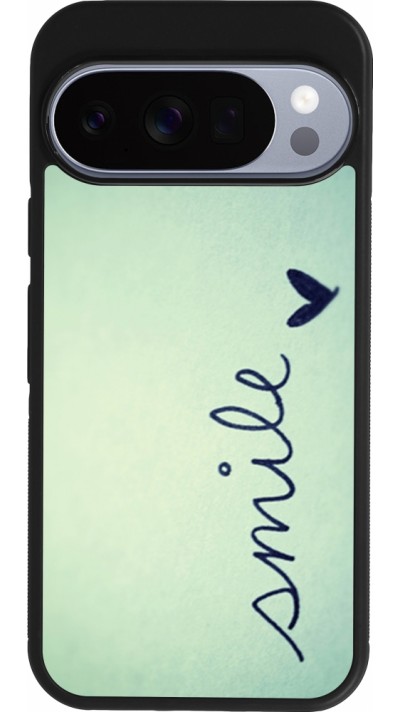Coque Google Pixel 10 / Pixel 10 Pro - Silicone rigide noir Smile