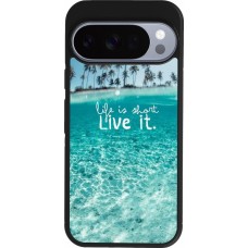Coque Google Pixel 10 / Pixel 10 Pro - Silicone rigide noir Summer 18 24