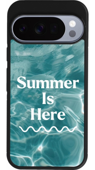 Coque Google Pixel 10 / Pixel 10 Pro - Silicone rigide noir Summer 2025 Summer is here