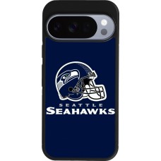Coque Google Pixel 10 / Pixel 10 Pro - Silicone rigide noir Super Bowl 26 Seattle 3