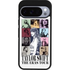 Coque Google Pixel 10 / Pixel 10 Pro - Silicone rigide noir Taylor Swift The Eras Tour