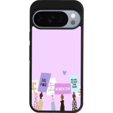 Coque Google Pixel 10 / Pixel 10 Pro - Silicone rigide noir Womens day 2026 9