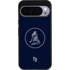 Google Pixel 10 Pro XL Case Hülle - Silikon schwarz Astrologie Jungfrau